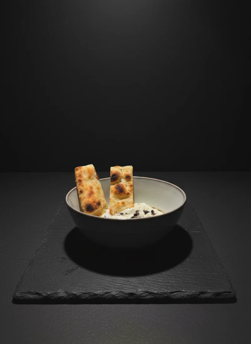 Chocolate truffle dessert cinematic dramatic style