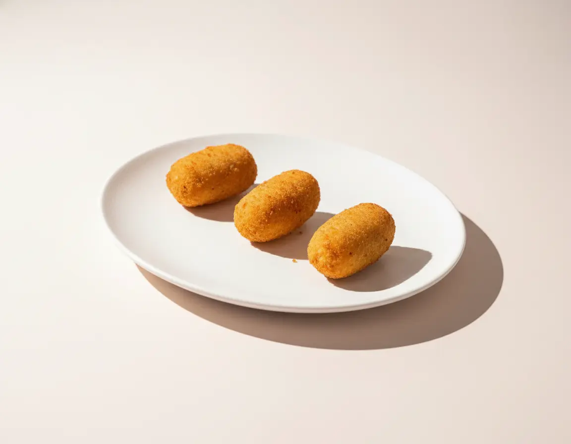 Croquettes AI-enhanced in image library