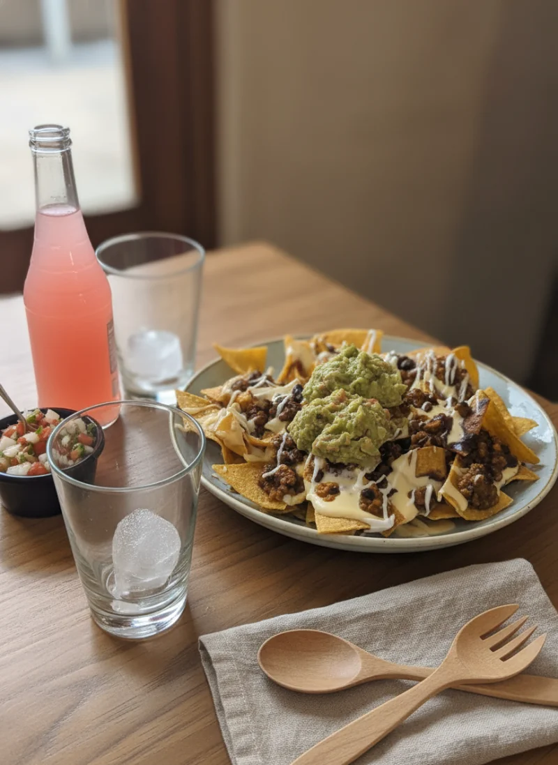 Loaded nachos latin street vibe photography